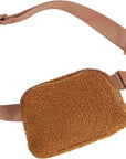 Lola Boucle Sherpa Sling/Belt Bag