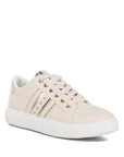 Claude Faux Leather Back Panel Detail Sneakers