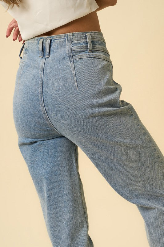 Insane Gene Seamed Tapered Jeans