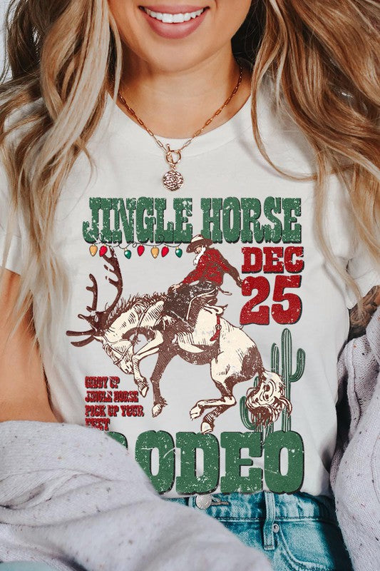 Jingle Horse Rodeo Graphic Tee