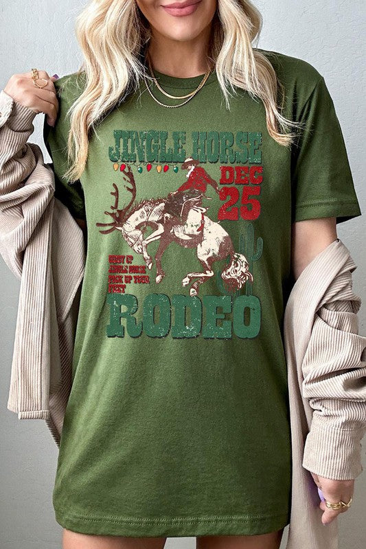 Jingle Horse Rodeo Graphic Tee