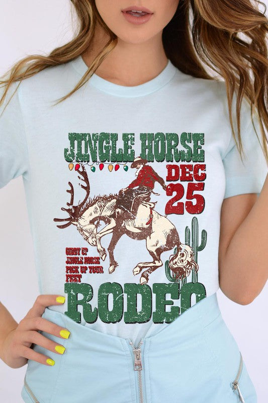 Jingle Horse Rodeo Graphic Tee