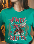 Howdy Santa Graphic Tee