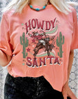 Howdy Santa Graphic Tee