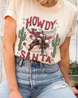 Howdy Santa Graphic Tee