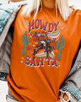 Howdy Santa Graphic Tee