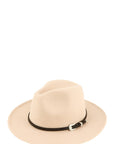 Basic Buckle Fedora Hat