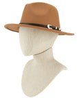 Basic Buckle Fedora Hat