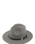 Basic Buckle Fedora Hat