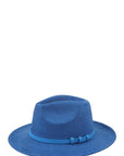 Three Ring Decorated Suede Feel Fedora Hat