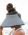 Foldable Bow Stripe Visor