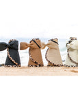 Leopard Trim Foldable Bow Visors
