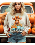 PLUS Hey Pumpkin Highland Cow Sweatshirt