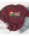 Mama Claus Fleece Graphic Sweatshirt