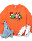 Mama Claus Fleece Graphic Sweatshirt