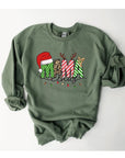 Mama Claus Fleece Graphic Sweatshirt