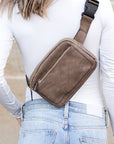 Presly Vegan Leather Everywhere Sling Belt Bag