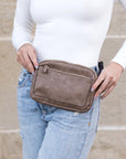 Presly Vegan Leather Everywhere Sling Belt Bag