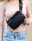 Presly Vegan Leather Everywhere Sling Belt Bag