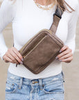 Presly Vegan Leather Everywhere Sling Belt Bag