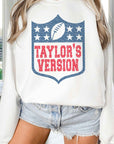 Taylor's Version Football Graphic Sweatshirt