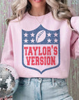 Taylor's Version Football Graphic Sweatshirt