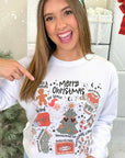 Christmas Things Graphic Sweatshirt