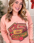 Christmas Cassettes Graphic Sweatshirt