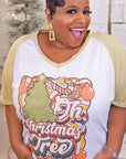 Oh Christmas Tree Graphic V-Neck