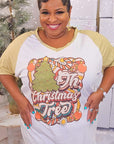 Oh Christmas Tree Graphic V-Neck