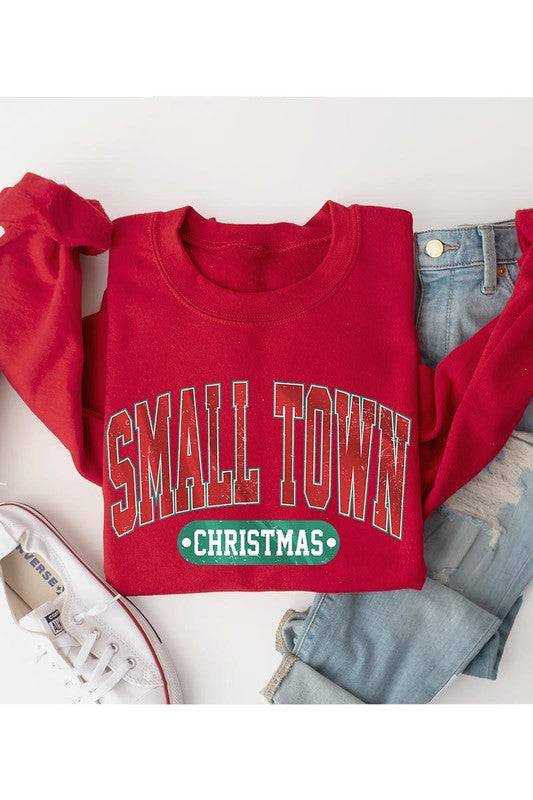 Small Town Christmas Graphic Sweatshirt