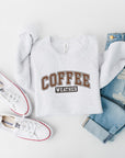 Plus Coffee Weather Premium Bella Canvas Crew Sweatshirt