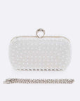 Pearl Statement Convertible Box Clutch