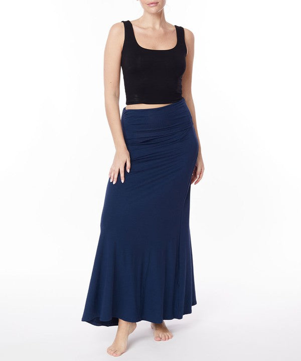 Fabina Bamboo Classic Long Skirt