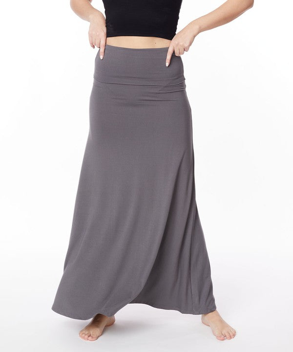 Fabina Bamboo Classic Long Skirt