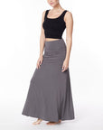 Fabina Bamboo Classic Long Skirt