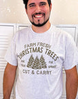 Farm Fresh Christmas Trees Graphic T-Shirt