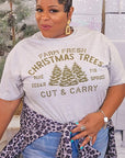 Farm Fresh Christmas Trees Graphic T-Shirt