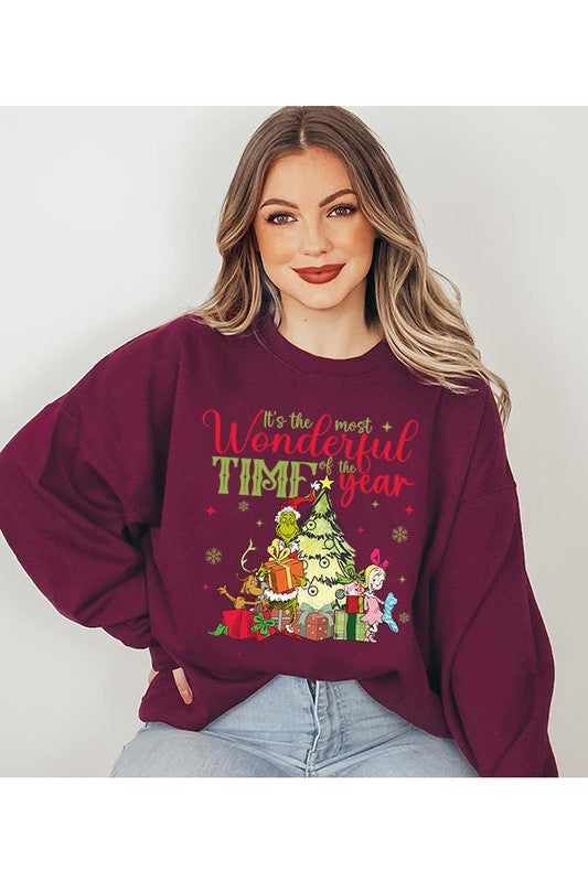 Most Wonderful Time of the Year Graphic Sweatshirt