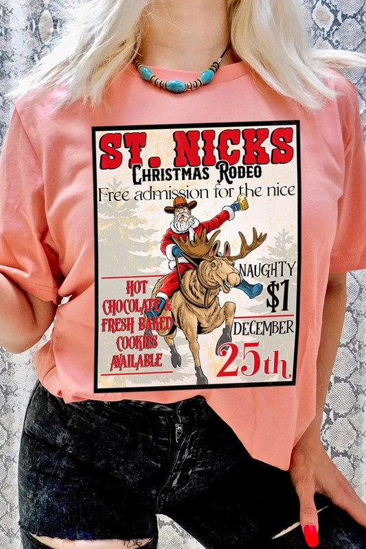 Saint Nick&#39;s Unisex Short Sleeve Graphic Tee