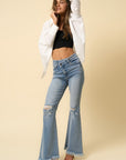 Denim Lab USA Crossover Wide Leg