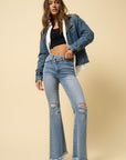 Denim Lab USA Crossover Wide Leg