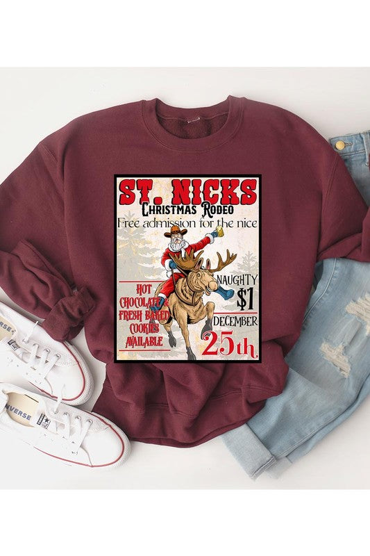 Saint Nick&#39;s Rodeo Graphic Tee