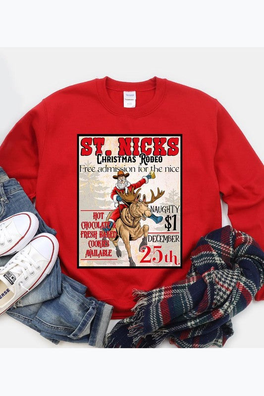 Saint Nick&#39;s Rodeo Graphic Tee