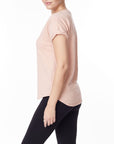 Fabina Cotton Jersey V-Neck On Her Day Top