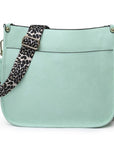 Dani & Em Crossbody Handbag Purse Leopard Animal Strap