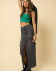 Insane Gene Super Maxi Cargo Skirt