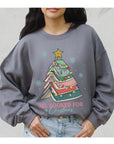 All Booked for Christmas Unisex Fleece Sweatshirt