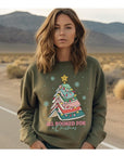 All Booked for Christmas Unisex Fleece Sweatshirt