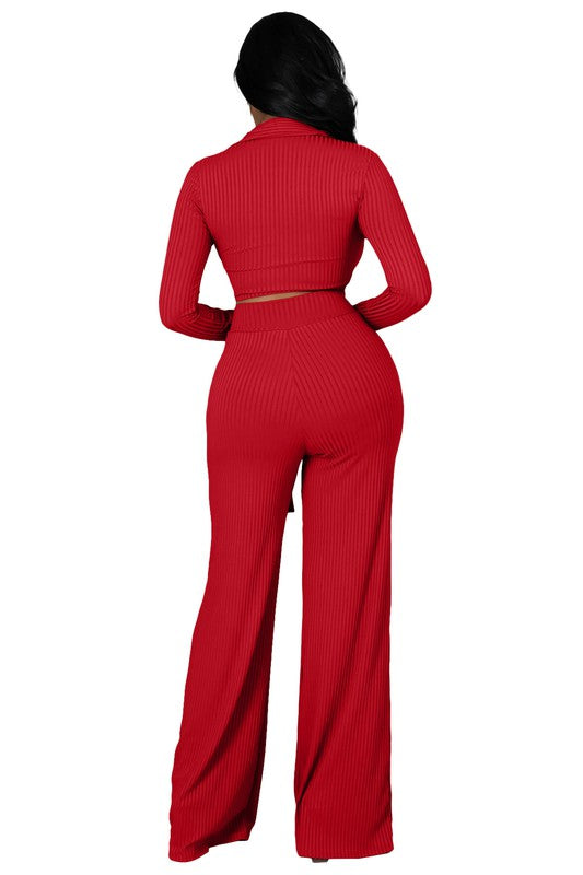 Sexy Two Piece Pant Set by Claude